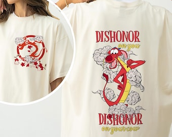 Tweezijdige mushu-draak, schande voor jou