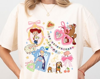 Toy Story Jessie and Bullseye Coquette Shirt,  Woody Jessie Buzz Shirt, Family Matching Trip Shirts