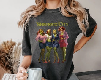 Memes Shrek Shirt Shrek and Funny the City Shirt, Funny Trending Shirt, Sassy Shrek Shirt, Gift for Shrek Lover