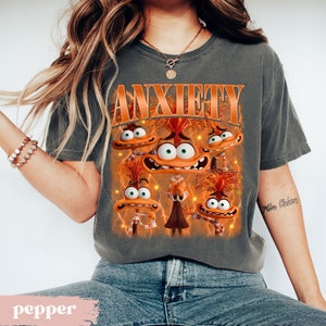 Inside Out Anxiety Shirt, Inside Out 2 Characters Shirt, Inside Out 2024 Movie, Emotions Shirt, Birthday Party Shirt