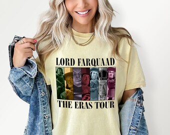 Vintage Lord Farquaad the Tour Shirt Shrek Characters Shirt, Shrek Cast Shirt, Shrek Costume Shirt, Memes Shrek Shirt