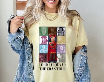 Funny Lord Farquaad the Show Shirt Shrek Characters Shirt, Shrek Cast Shirt, Shrek Costume Shirt, Memes Shrek Shirt