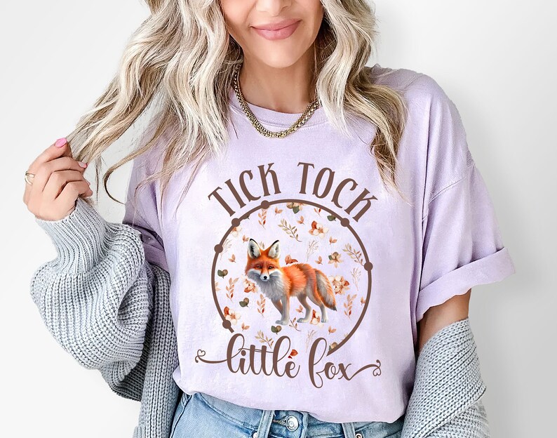 Folk Botanical Little Fox Sweatshirt, the Archer and the Fox Ouabh