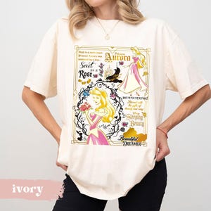 Aurora Prinzessin Shirt, Vintage Prinzessin Shirt, Aurora Shirt, Mädchen Reise Shirt, Familie passende Shirt