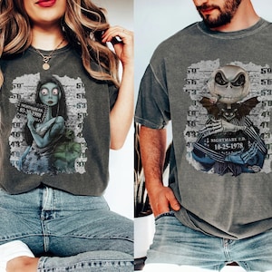 The Nightmare Christmas Shirt, Jack and Sally Couple Matching Shity, Fall Season Trip Shirt, Spooky Season Shirt, Halloween Party Shirt