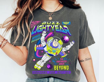 Vintage Buzz Lightyear Shirt, Toy Story Friends Shirt, Toy Story Birthday Shirt, Friends Group Matching Shirt