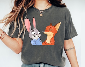 Cute Zootopia Police Badge Shirt, Judy Hopps Shirt, Nick Wilde Shirt, Zootopia Shirt, Zootopia Police Shirt
