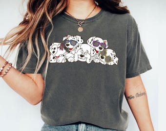 101 Dalmatians Shirt, 101 Dalmatian Family Shirt Dogs Shirt, WDW Matching Family Shirt, Magic Kingdom Shirt