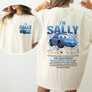 2 Sided I&#39;m Sally Shirt, Cars Matching Shirt, Cars Movie Shirt, Couple Shirts, McQueen and Sally Couple Shirt, Couple Matching Shirt