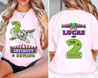 Two-Sided Toy Story Birthday Shirt, Toy Story Party Shirt, Boys Birthday Shirt Shirts, Family Matching Shirt, Birthday Gifts