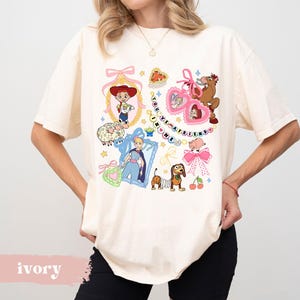 Toy Story Jessie and Bullseye Coquette Shirt,  Woody Jessie Buzz Shirt, Family Matching Trip Shirts