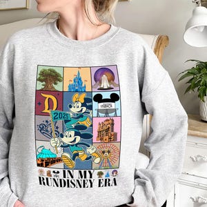 Retro Mickey In My Run Disney Era Shirt, Marathon Wochenende 2025 Shirt, Runner 5K 10K HalbMarathon Laufshirt