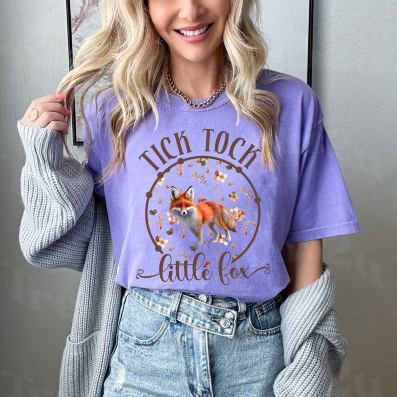 Folk Botanical Little Fox Sweatshirt, the Archer and the Fox Ouabh
