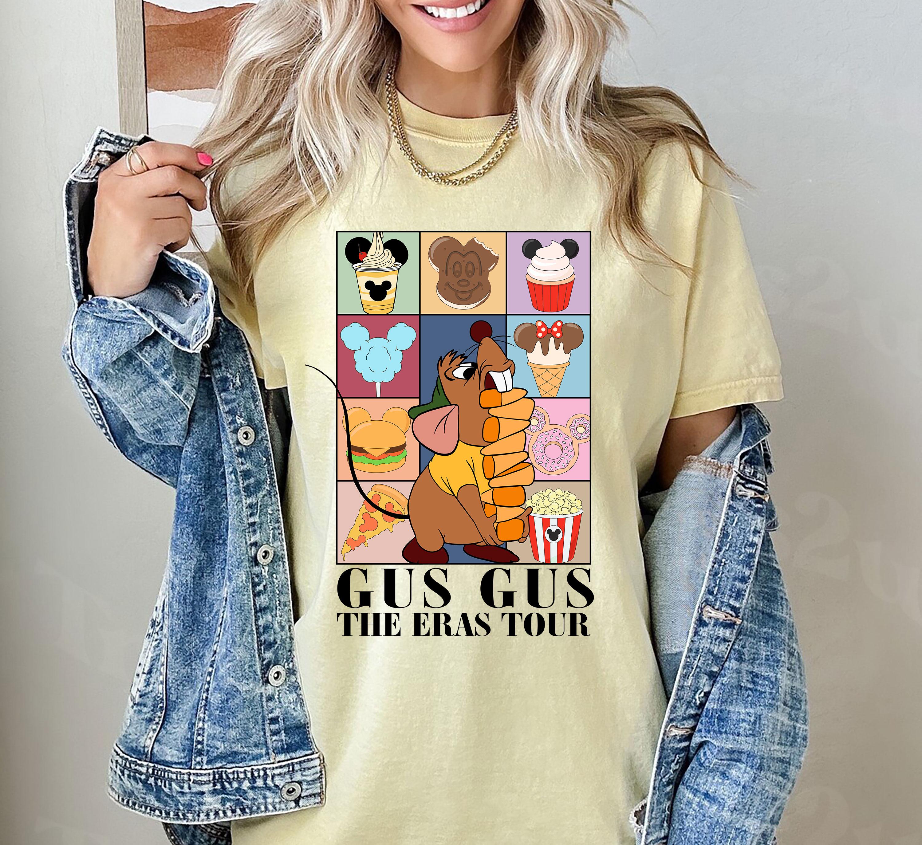 Grappig Gus Gus The Tour-shirt Vintage Gus Gus-shirt, ziet eruit als een snackshirt, bijpassende shirts voor het hele gezin