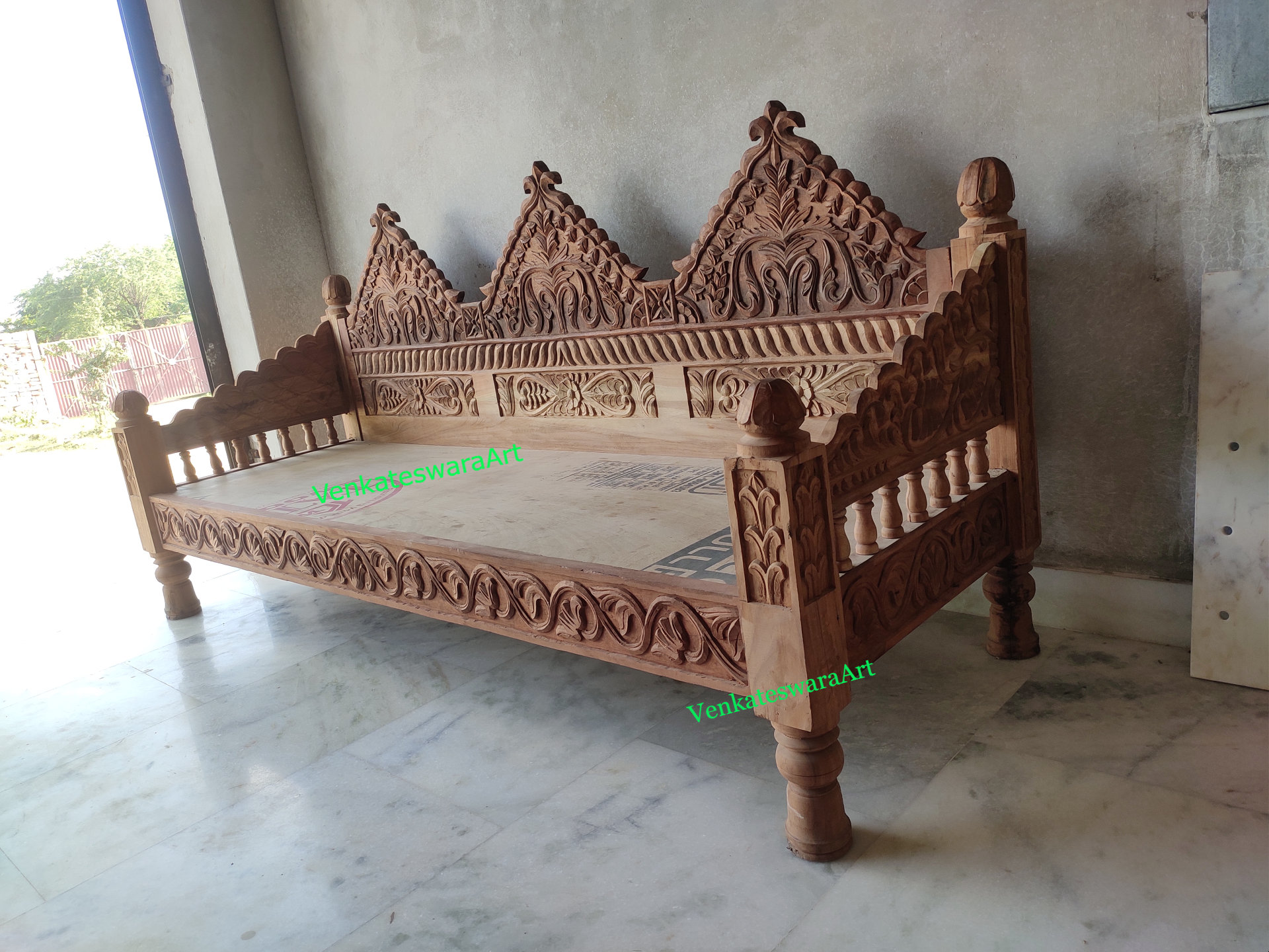 Furniture Wooden Diwan Etsy UK