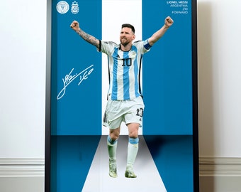 Cuadro Messi Argentina