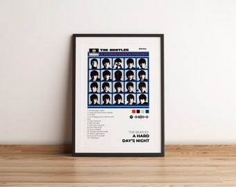 A Hard's Day Night  - The Beatles - DIGITAL PRINT