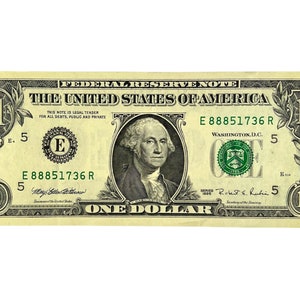 United States 1 Dollar bill 1995 George Washington