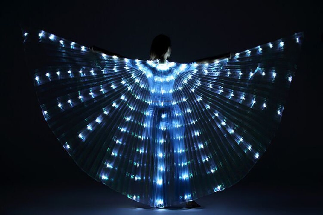 Wearable Light up Wings Fairy Wings Rave Wings Fancy Etsy