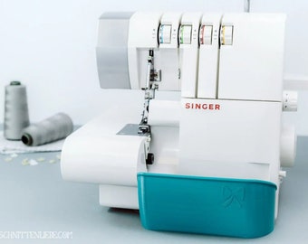 Contenedor de recogida para Singer 14SH754 Overlock