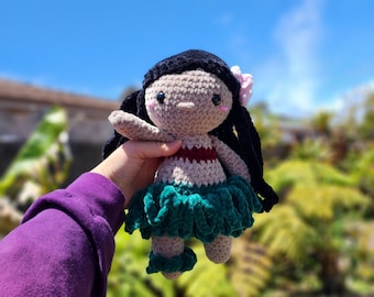 Crochet Lilo | Hula Girl | Crochet Doll