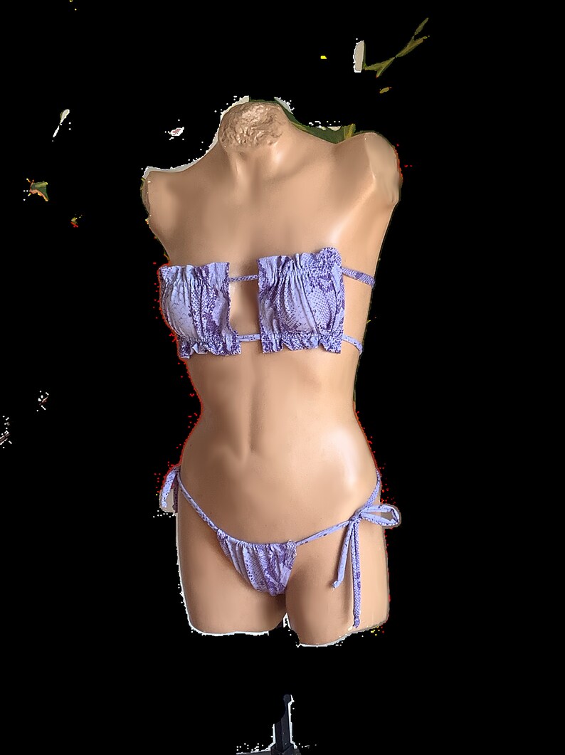 Mönster för rynkad bikini | Badkläder för kvinnor, enkel sömnad (PDF-mönster) bild 4