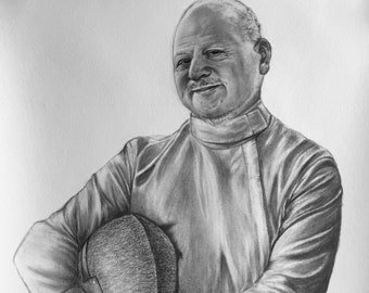 Custom charcoal portrait from photo, handmade personalized realistic drawing, Original hand-made drawing, Unique gift idea, Charcoal order