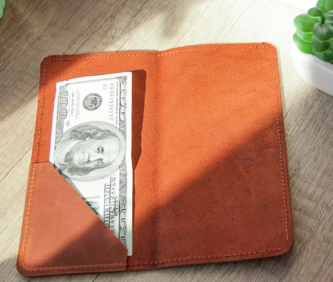 Check Presenter Leather Check Check Presenter Clip Leather Etsy