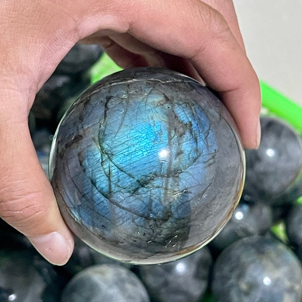 Labradorite naturelle sphère de quartz boule de cristal minéraux boule de cristal de quartz cadeaux en cristal aléatoire 1 pc