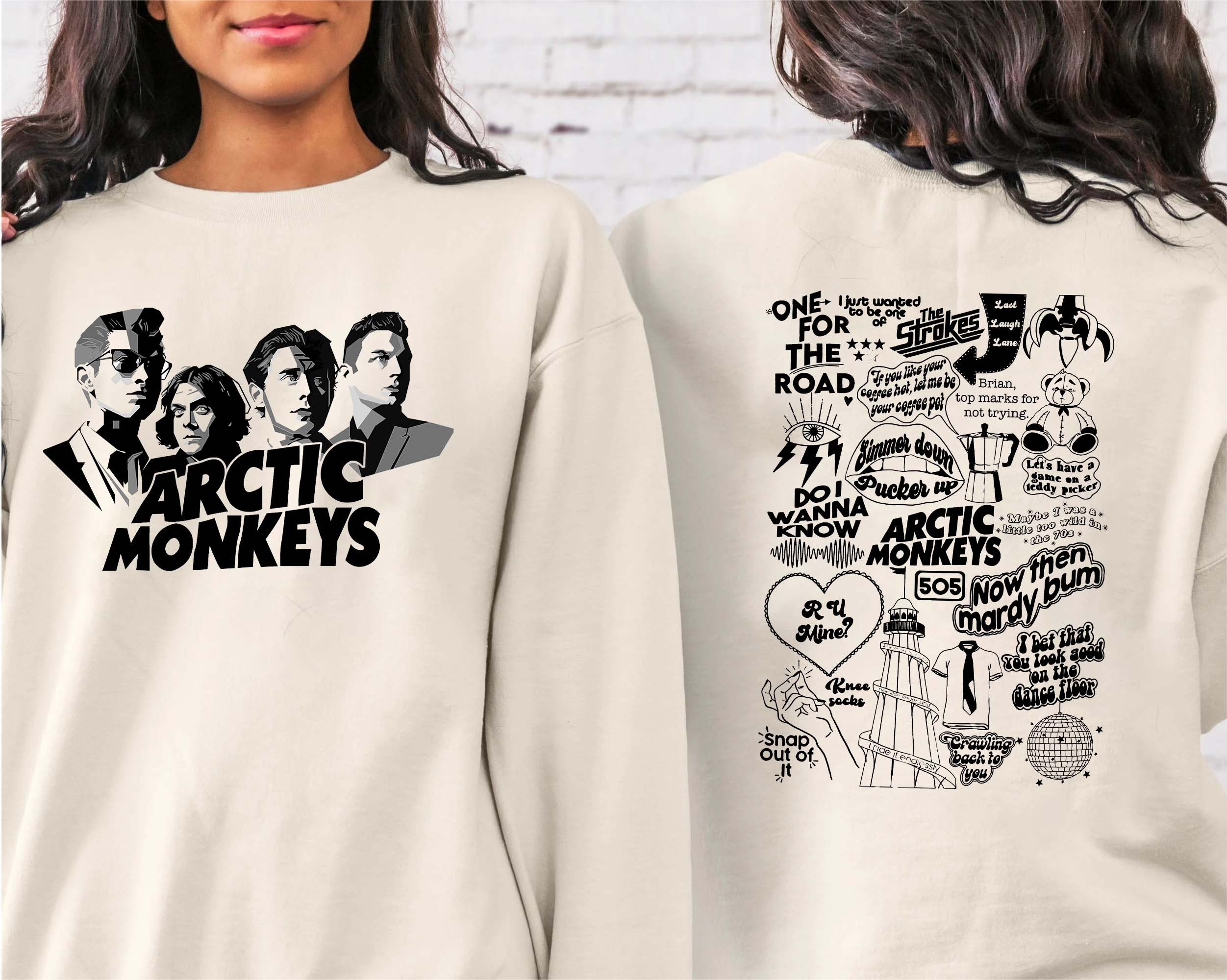 Arctic Monkey Vintage Arctic Monkeys Shirt Arctic Monkeys Tee
