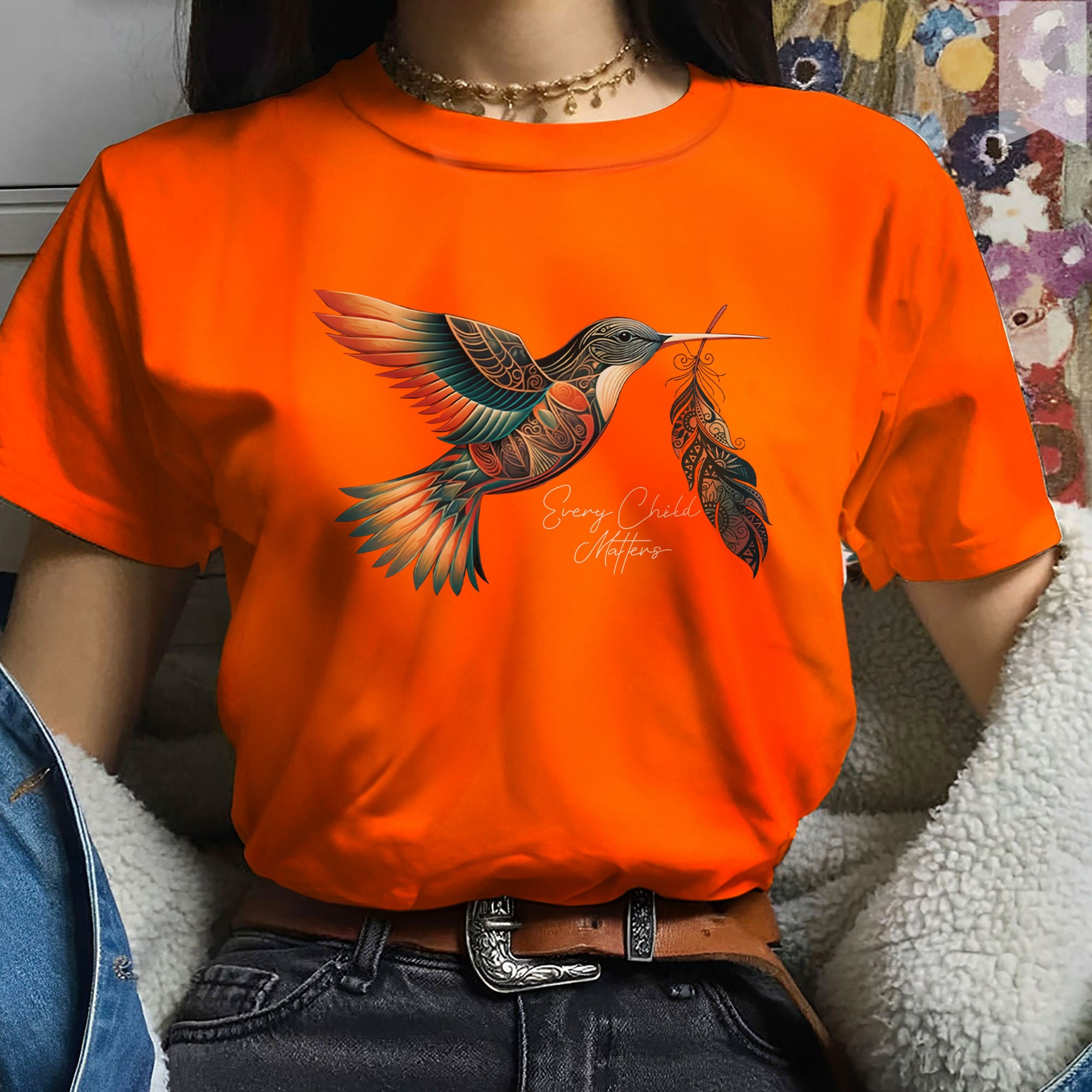 Every Child Matters Shirt, Orange Day T-shirt, American Native Shirts ...