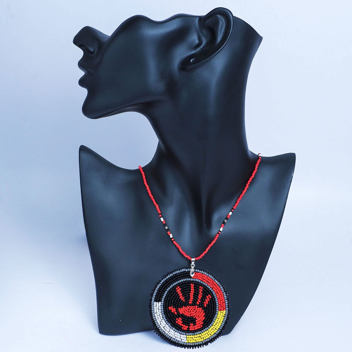 MMIW Handmade Beaded Necklace Native Americans Jewelry Etsy