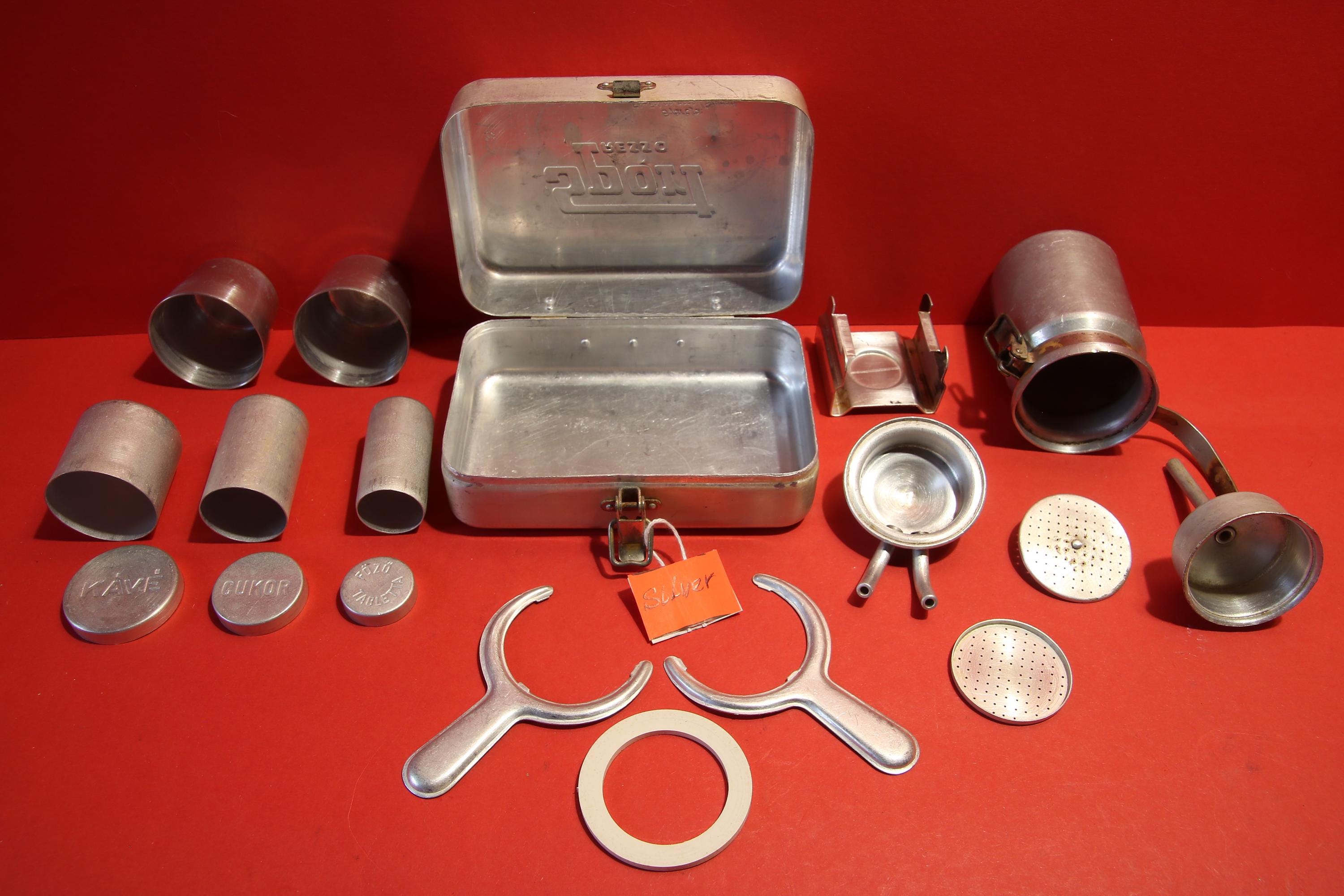 Vintage Sport Presso Coffee Maker | Hungarian Aluminum Espresso