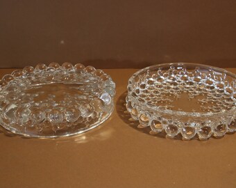 Vintage Mid Century Modern Walther Bolero Bubble Pattern Dish