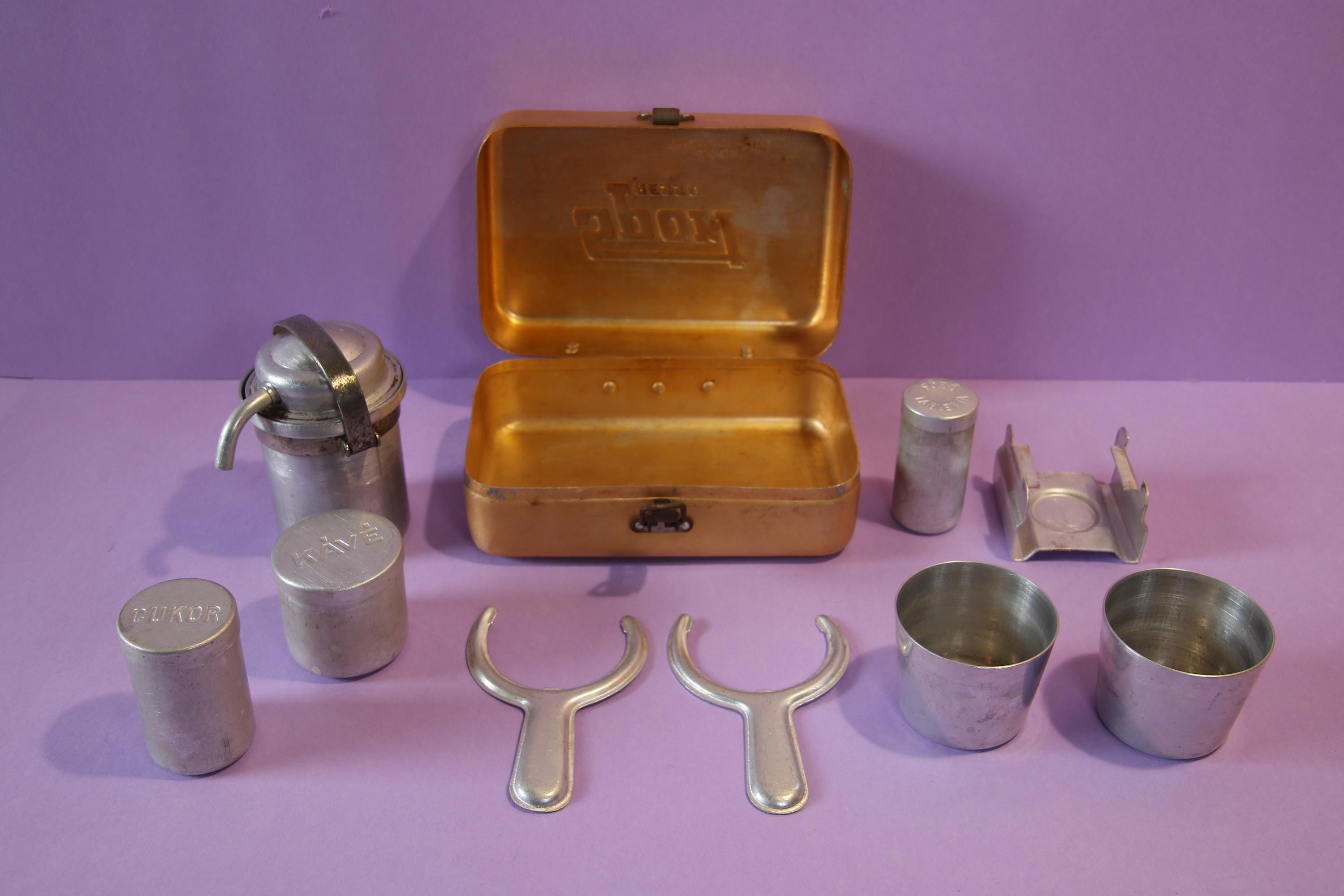 Vintage Sport Presso Mini Camping Coffee Maker Set Complete - Etsy