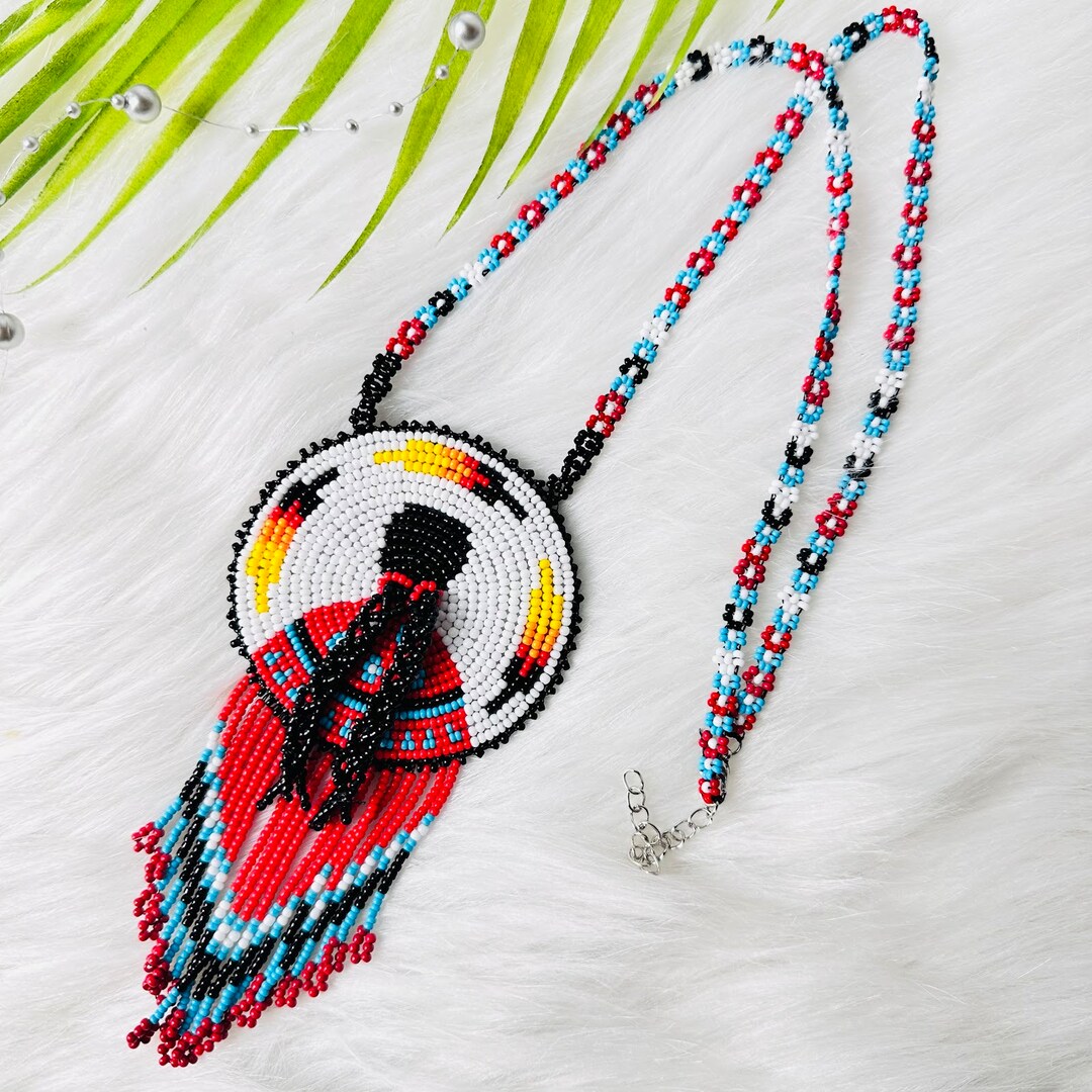 Native Americans Jewelry, MMIW Indigenous Women Handmade Beaded