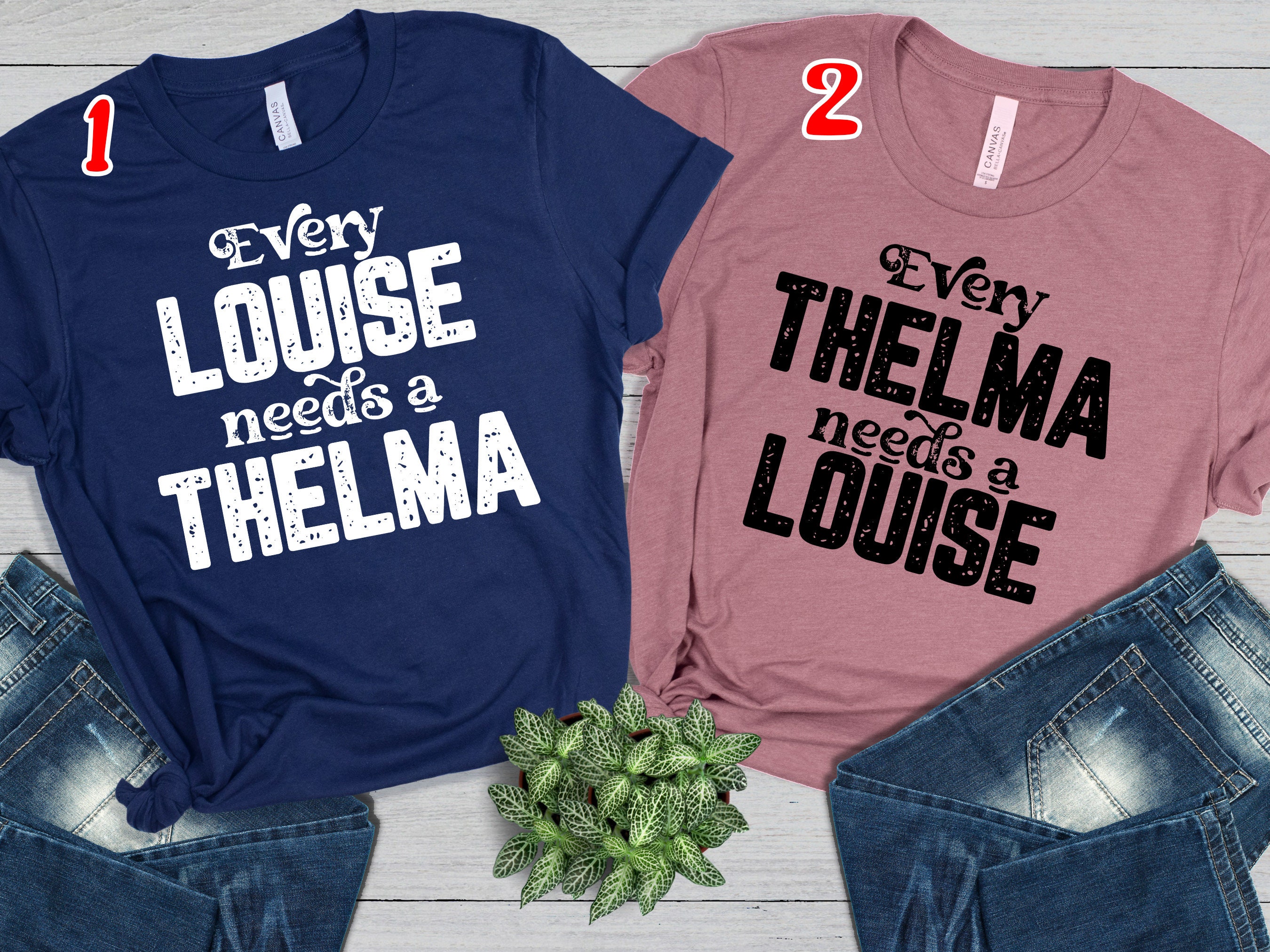 Best Friend Themed Thelma or Louise Tee Road Trip Shirt 