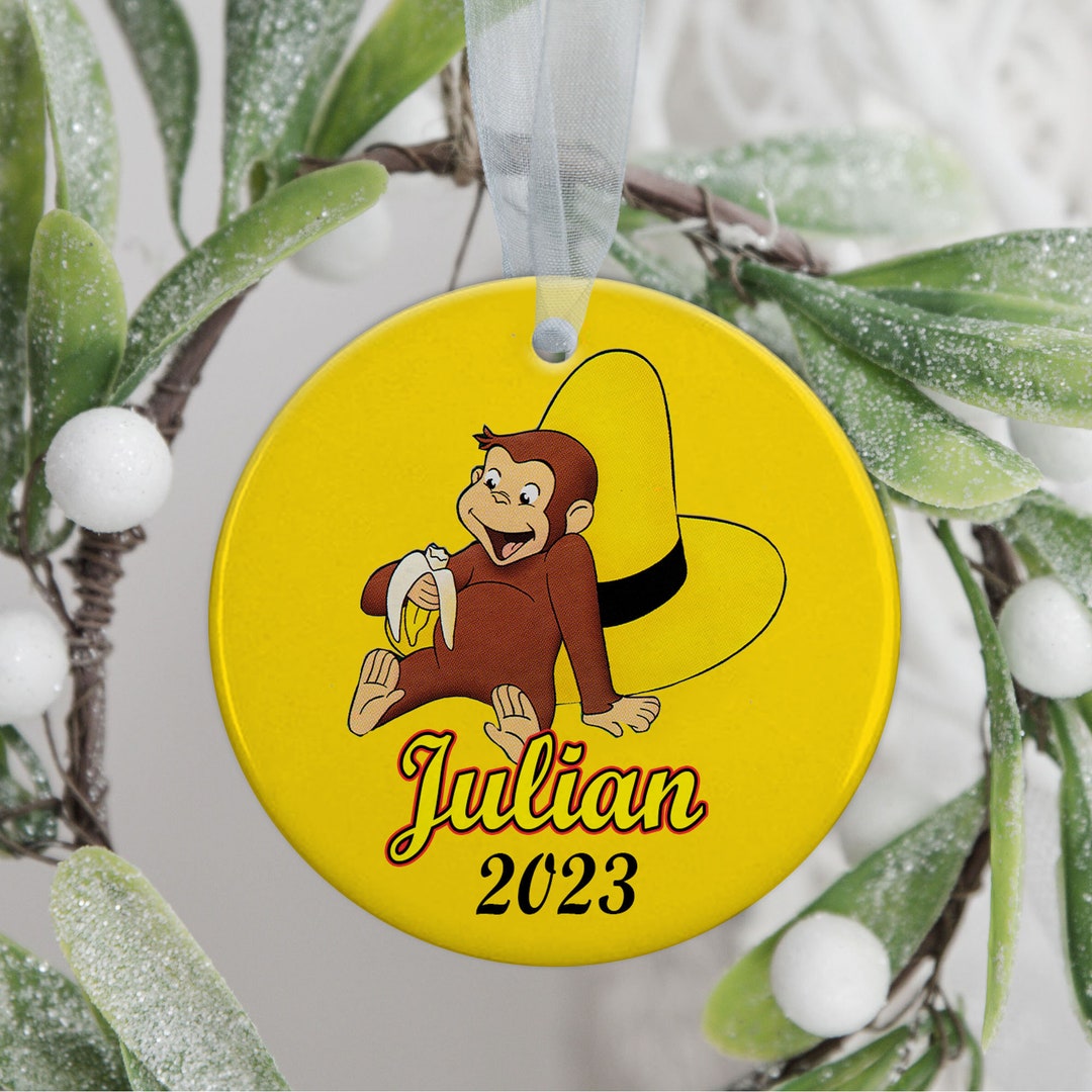 Curious George Christmas Ornament 