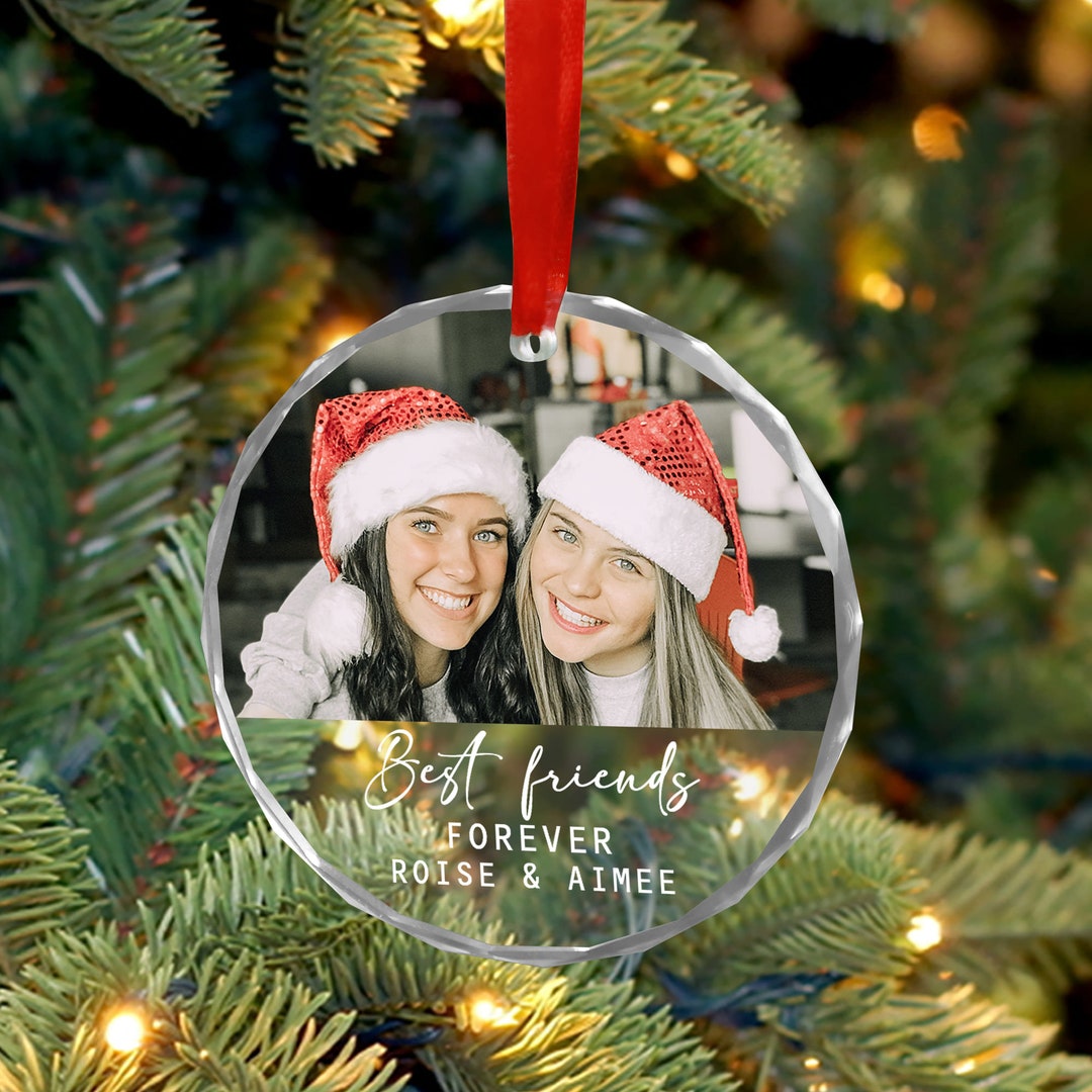 Custom Best Friends Christmas Ornament Sister Ornament Etsy