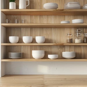 May include: A set of three ceramic mugs with a speckled, matte finish. The mugs are in shades of cream, light brown, and dark brown. Each mug has a simple, minimalist design, perfect for coffee or tea.