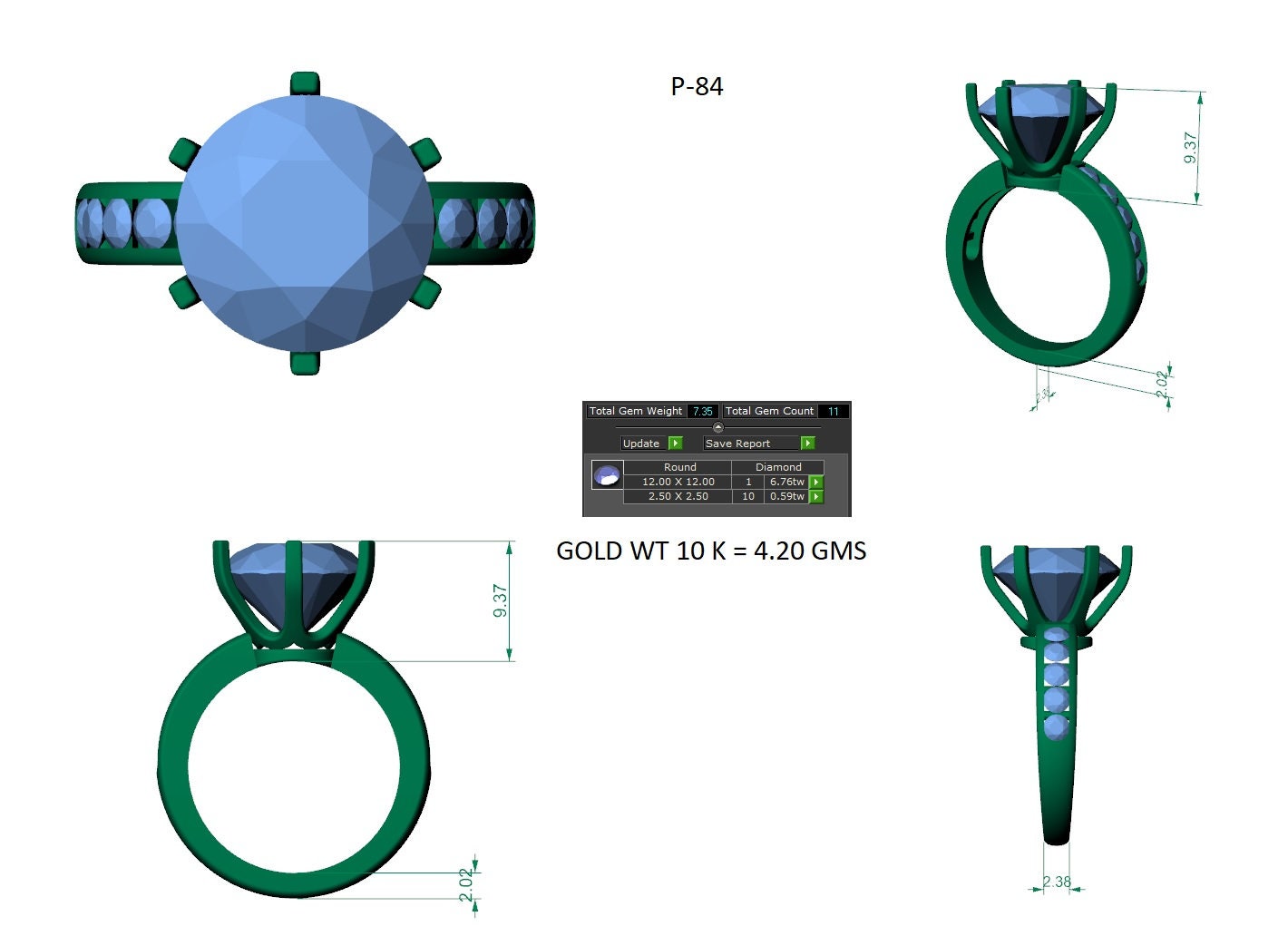 Cad casting hotsell jewelry