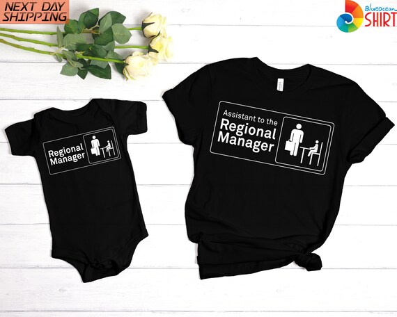 the office dad and baby shirt