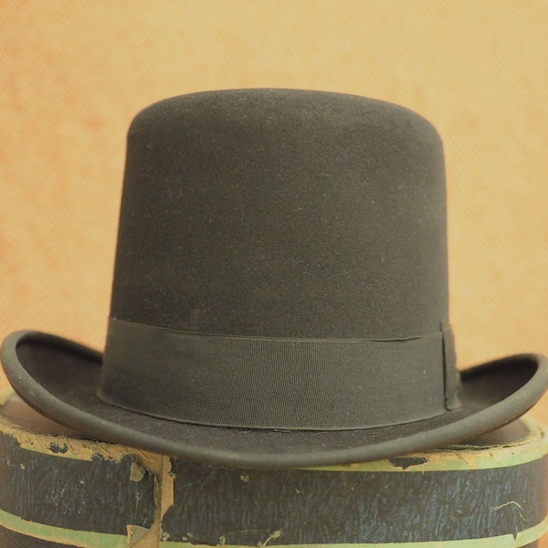 Antique Child Top Hat by J. Poinsard