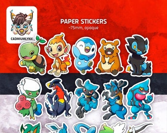 75mm GENERATION IV Paper Stickers