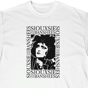 Vintage Limited Edition Oversize Siouxsie and The Banshees Shirt | Gothic Rock | Vintage Band Merch