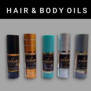 HAIR & BODY OILS