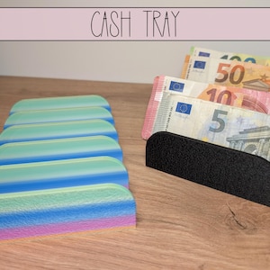 Cash Tray | Cash Stuffing Holder | Money Holder | Budgeting Accessory | Cash Stuffing Storage Box