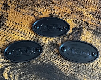 75 x 42 mm Oval Bases mit Magnet Löcher