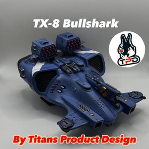 Bullshark tung stridsvagn alternativ modellbyggsats för krigsspel och rollspel