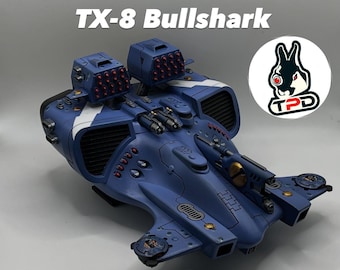 Bullshark Schwerer Kampfpanzer Alternativer Bausatz für Kriegs- und Rollenspiele